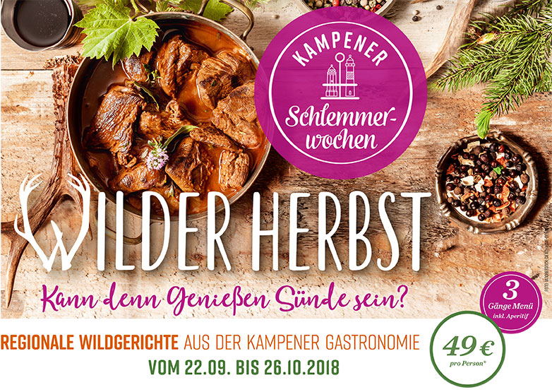 Kampener Schlemmerwochen Herbst 2018