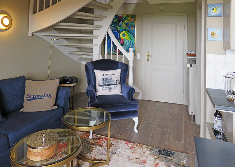 Ferienwohnung auf Sylt - Wohnzimmer
